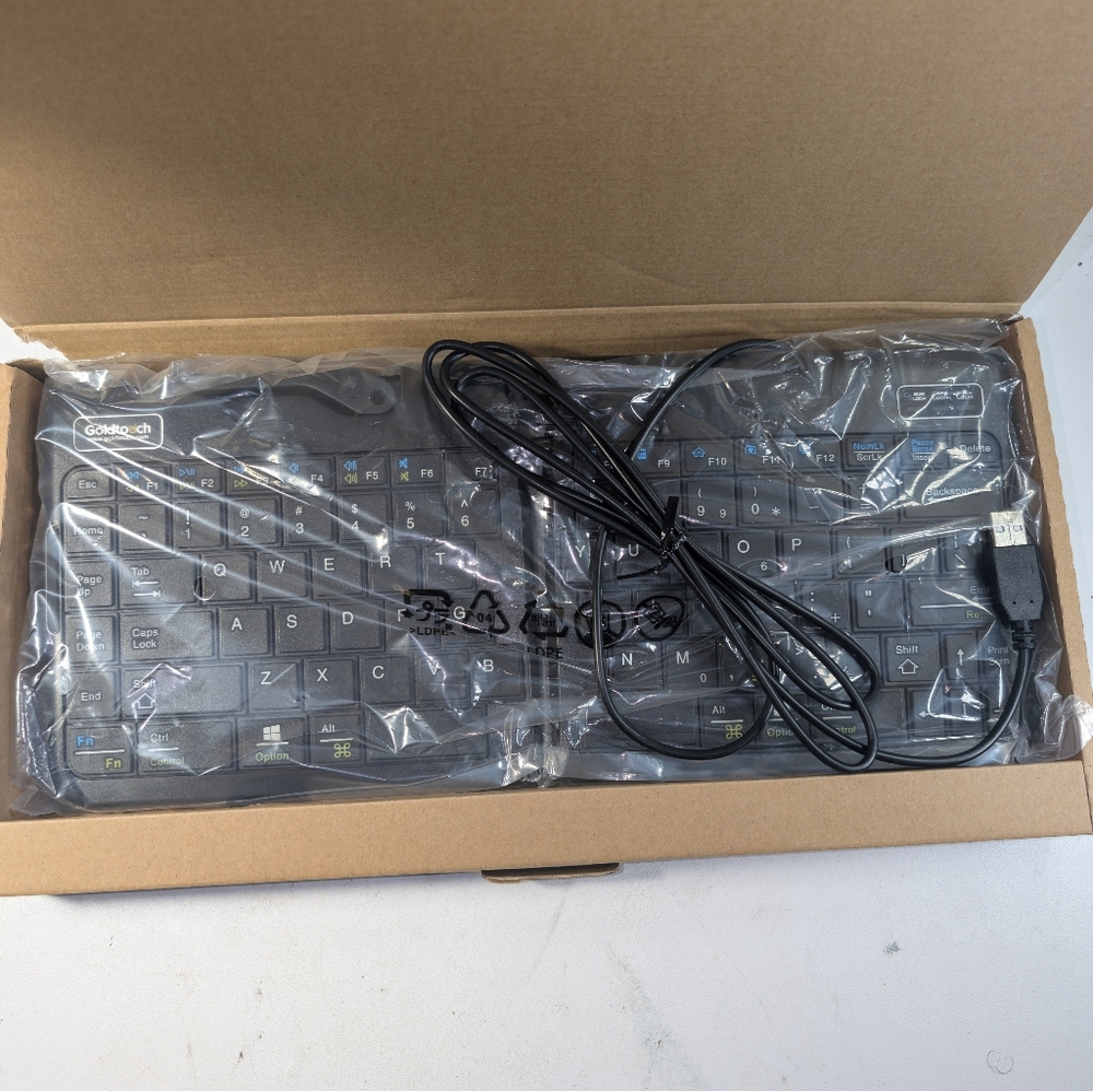 Goldtouch Go!2 Wireless Keyboard Black GTP-0044W